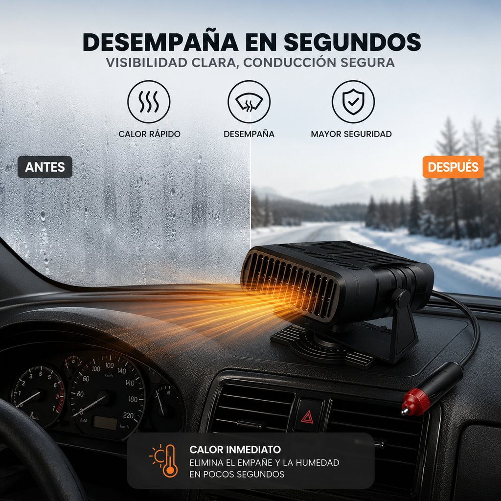 Calentador de coche 12V